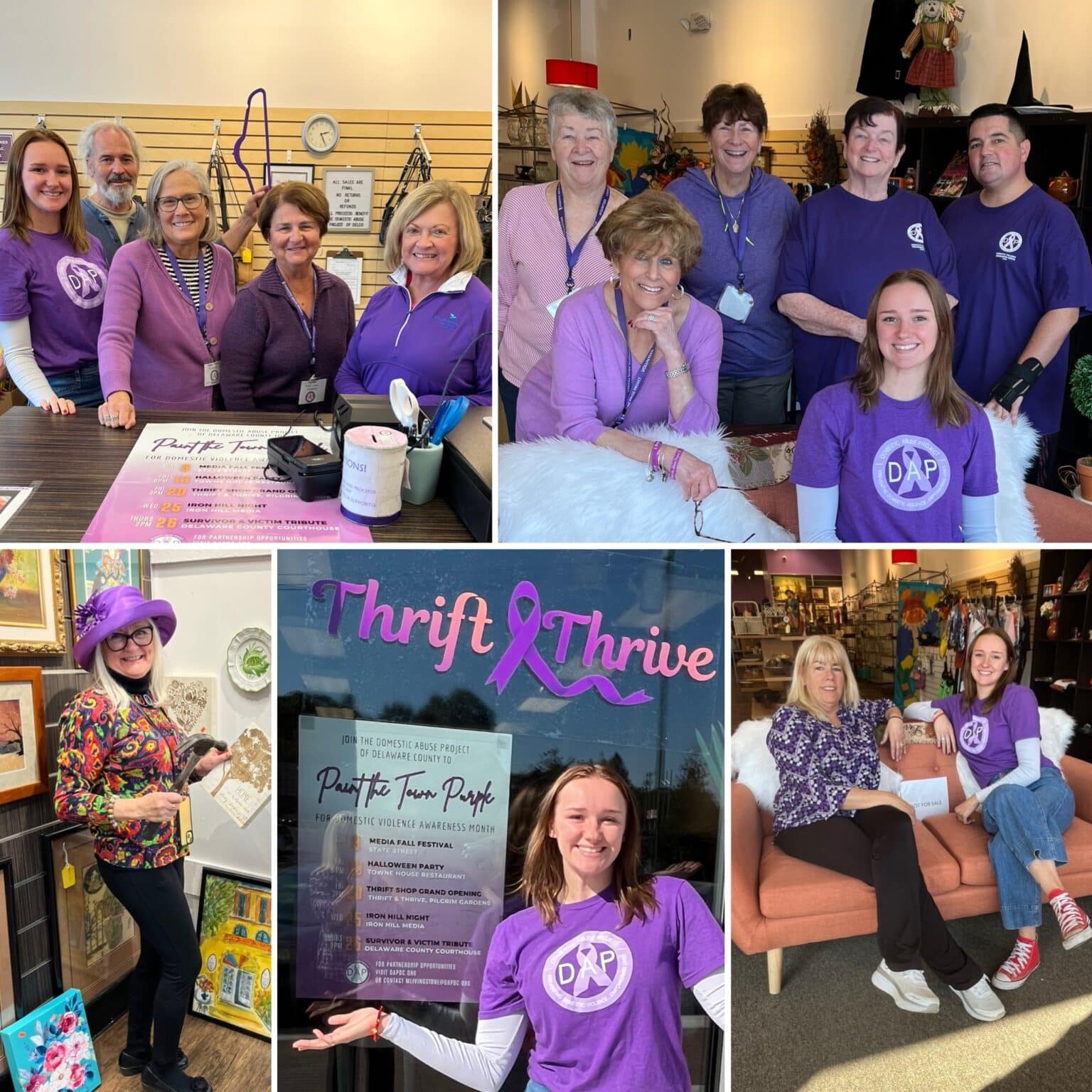 Thrift Shop Thrift & Thrive (formerly Nana's Attic) Domestic Abuse