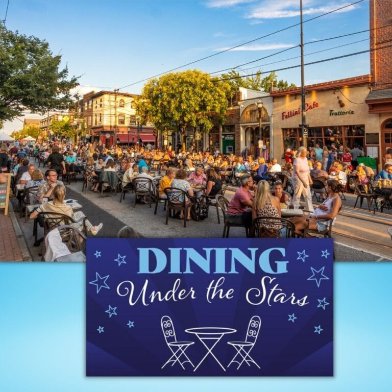 dining under the stars